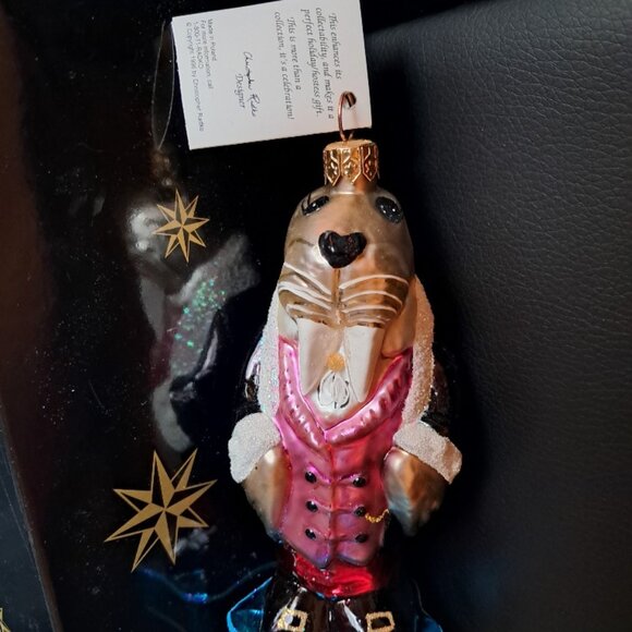 Christopher Radko Walrus Christmas Ornament - Picture 3 of 8
